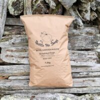 Wool garden mulch